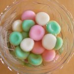 カラフル白玉だんご