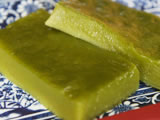 抹茶ういろうのできあがり