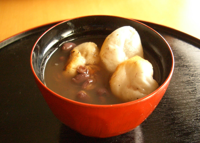 餅入りぜんざい
