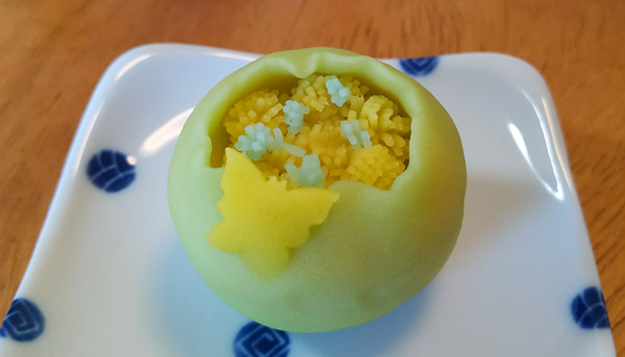 菜の花ねりきり