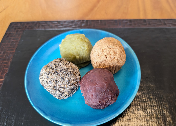 ひとくちもち麦おはぎ