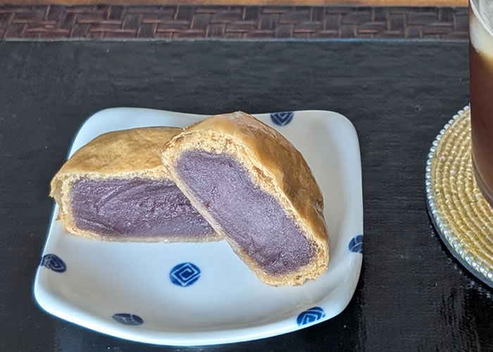 柏屋薄皮饅頭のこしあん