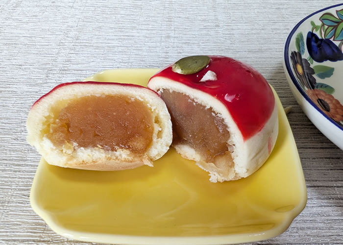 鼓月（こげつ）の摘み果林檎